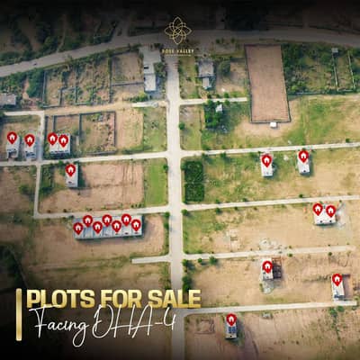 6 Marla Corner and Possessionable Plot for Sale in Rose Valley