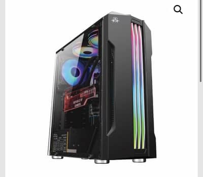 AA tiger gaming pc case rgd almost new less used 100%ok