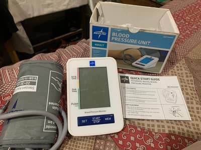 Medline Digital Blood Pressure Monitor(USA) with Original Box