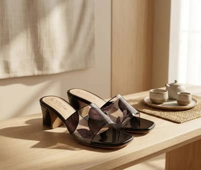 Women's Synthetic Leather Fancy Block Heels