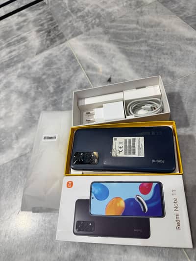 Xiaomi Redmi Note 11 with complete box6/128 all ok