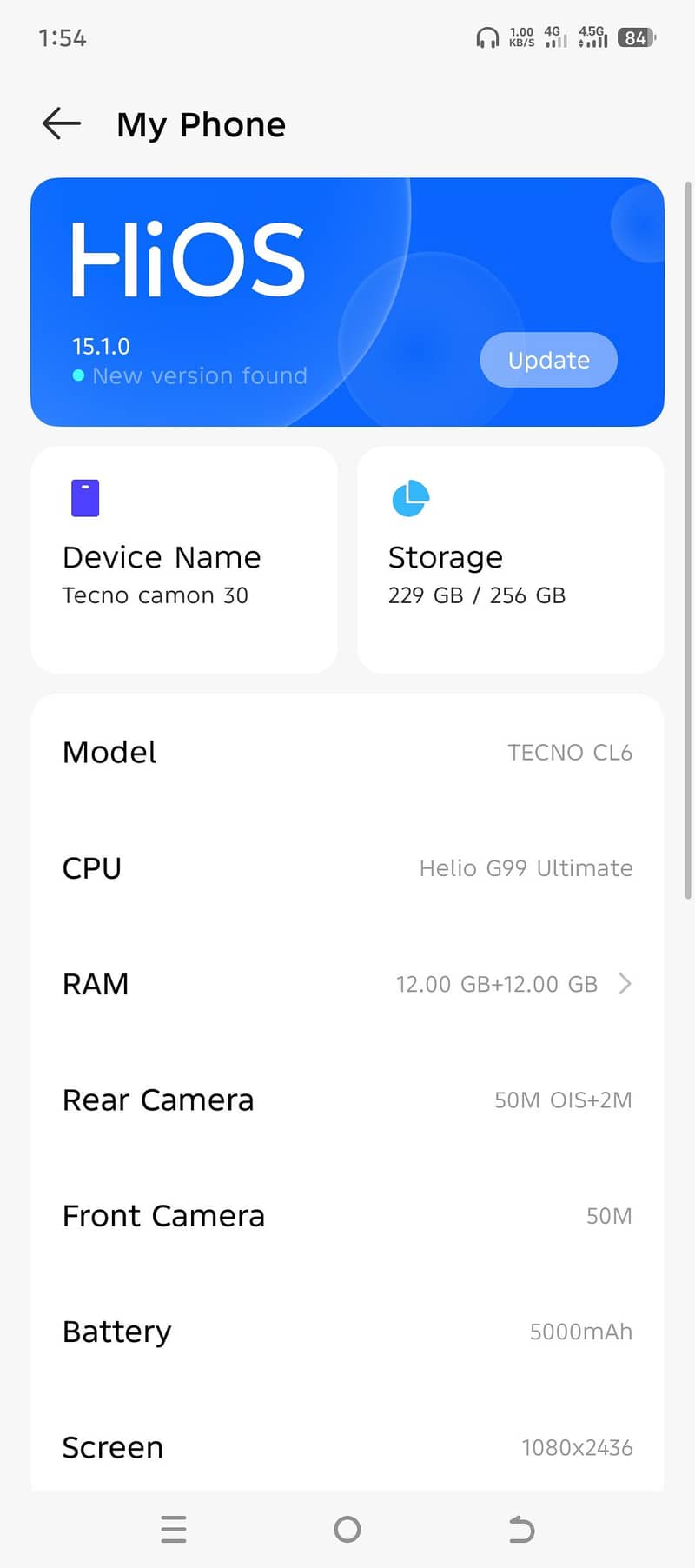Tecno CAMON 30 5