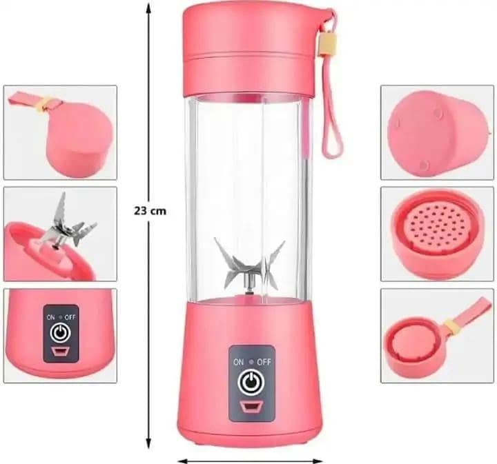 juice grinder machine USB data cables charging device 3
