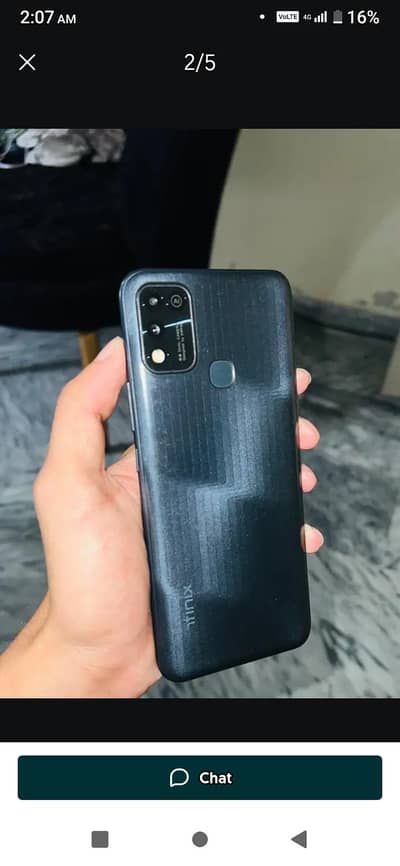 Infinix Hot 11 Play 6000mah batry 4gb 1228gb