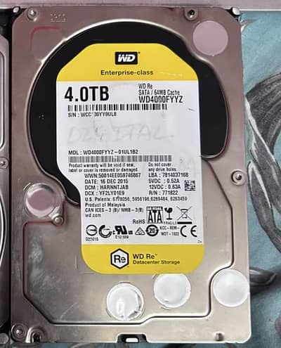 4 tb hard drive