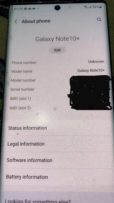 Samsung Mobile Note 10 Plus