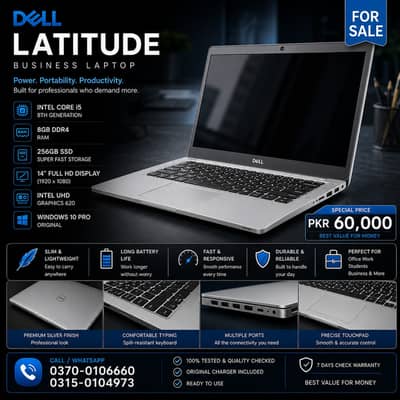  DELL LATITUDE BUSINESS LAPTOP