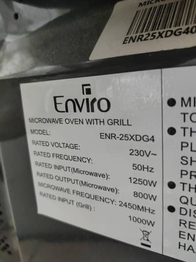 Enviro Best oven
