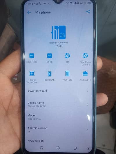 Tecno Spark 8C