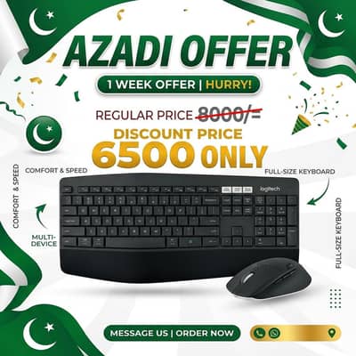 Logitech Mk850 Keyboard Mouse Combo Multiple Device
