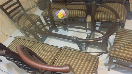 8 chairs dining table