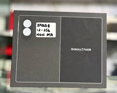 Samsung Mobile Z Fold 8 12GB 256GB Graphite & cream Box pack Non pta