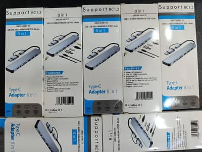type c adapter 8 in 1