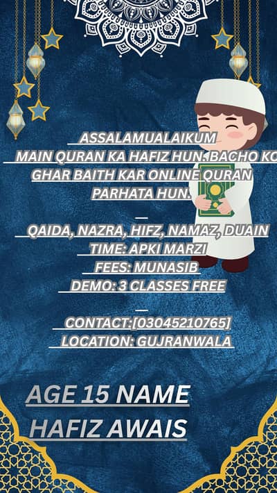 Quran tutoring
