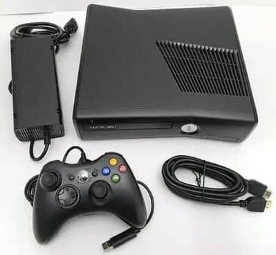 Xbox 360 slim just like new with box