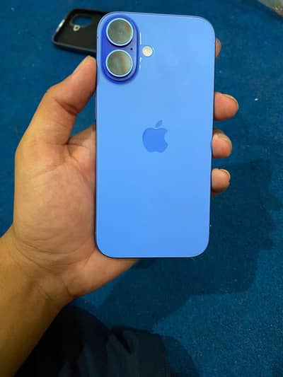 iPhone 16 (128GB) Ultramarine – JV | 100% Battery | Warranty Nov 2026