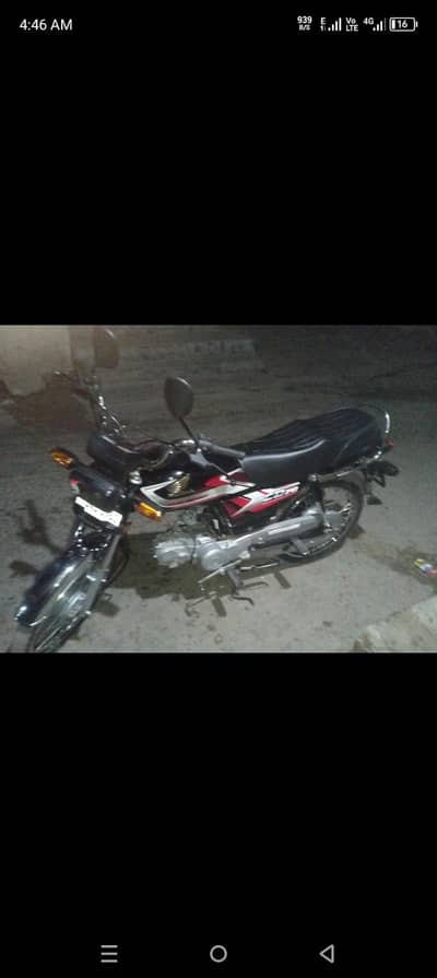 Honda CD 70 model 2025 good condition All okay
