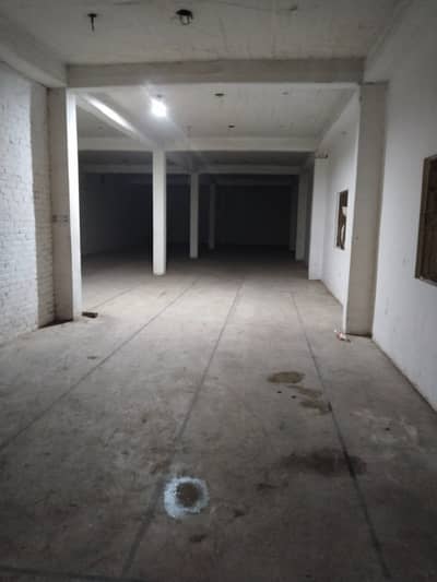 2 Kanal First Floor Hall For Stitching Unit , Warehouse , Factory , Hall Godaam Available For Rent Near Nishtar Stop Main Ferozepur Road Lahore