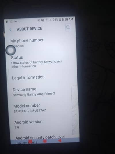 Samsung Mobile Grand Prime Plus
