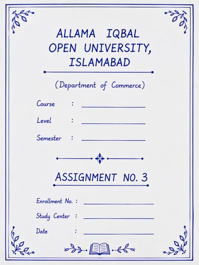 English (402) Assignment No. 3