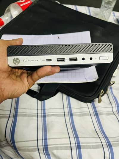 HP EliteDesk 705 G4 Desktop Mini | Ryzen 3 PRO 2200G | 120GB SSD