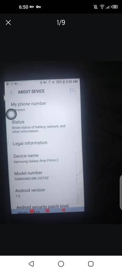 Samsung Mobile Grand Prime Pro