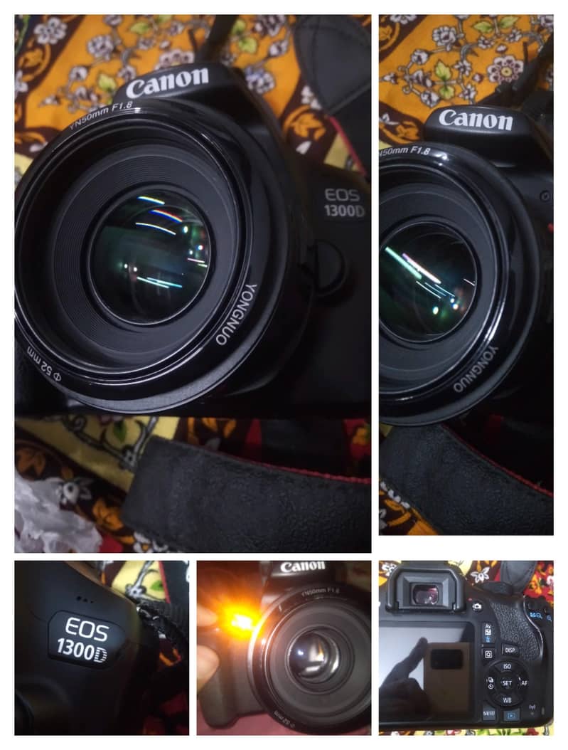 Canon camera 1300D 0