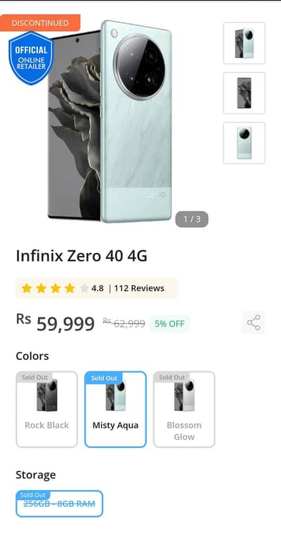Infinix Zero 40