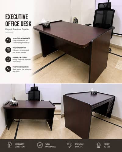 Executive Office Desk – Excellent Condition