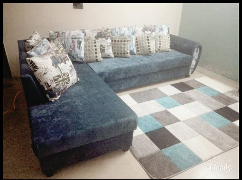 l shape sofa 0