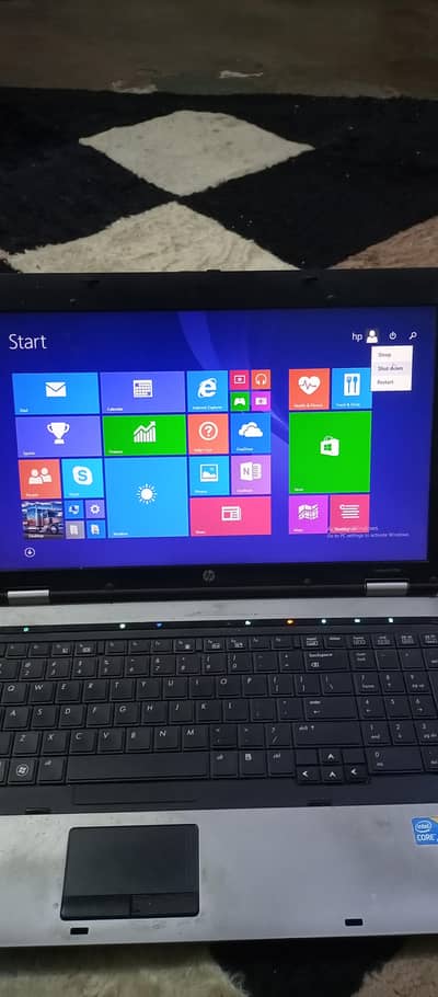 Hp Probook core I3 6550b