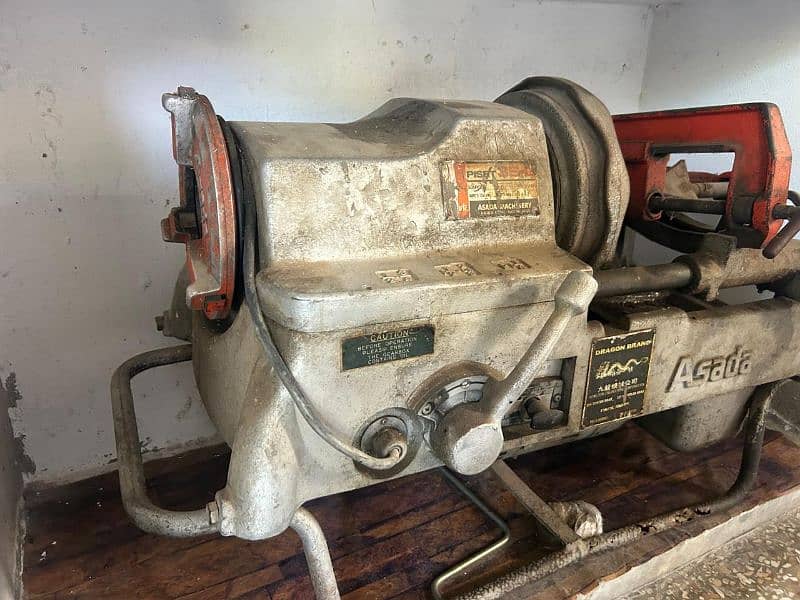 electric pipe threading machine 2