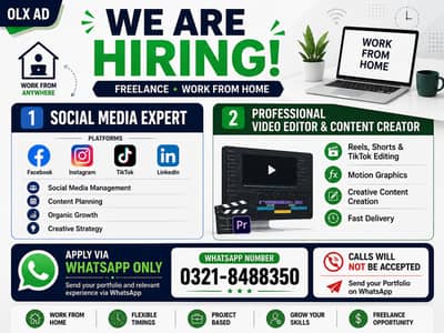 Social Media Expert & Professional Video Editor & Content Creator