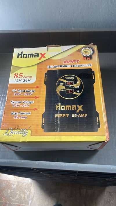 Homax MPPT Solar Charge Controller 85A (12V/24V) – Like New