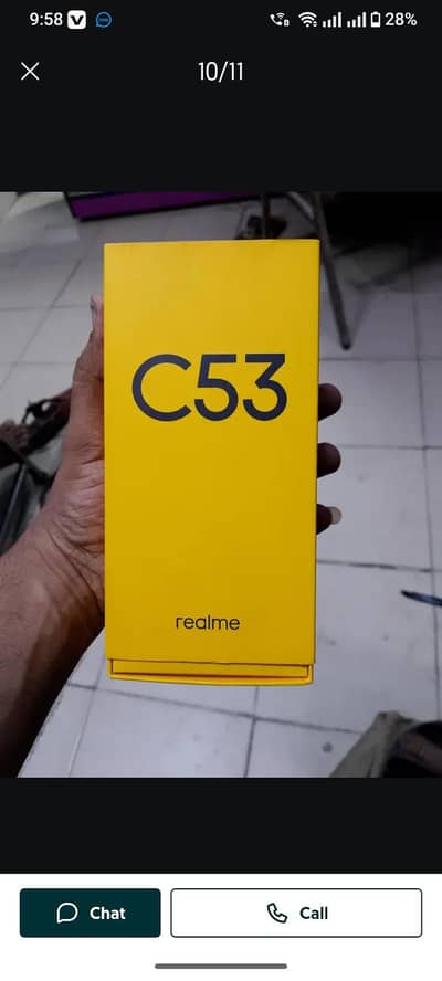 Realme C53 exchange bie possible ha