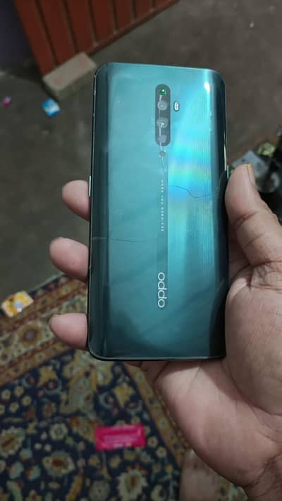 OPPO Reno 2z 8 256 seald pta approve back crk only