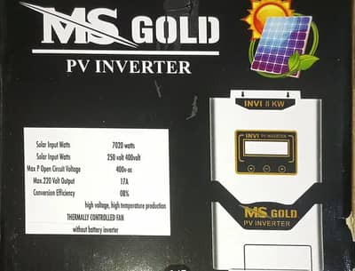 MS GOLD PV HEAVY DUTY SOLAR INVERTER
