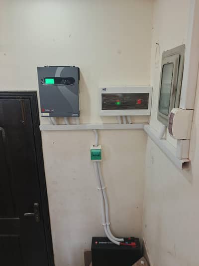 solar system installation