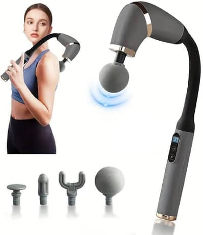 Long Handle Deep Tissue Massage Gun