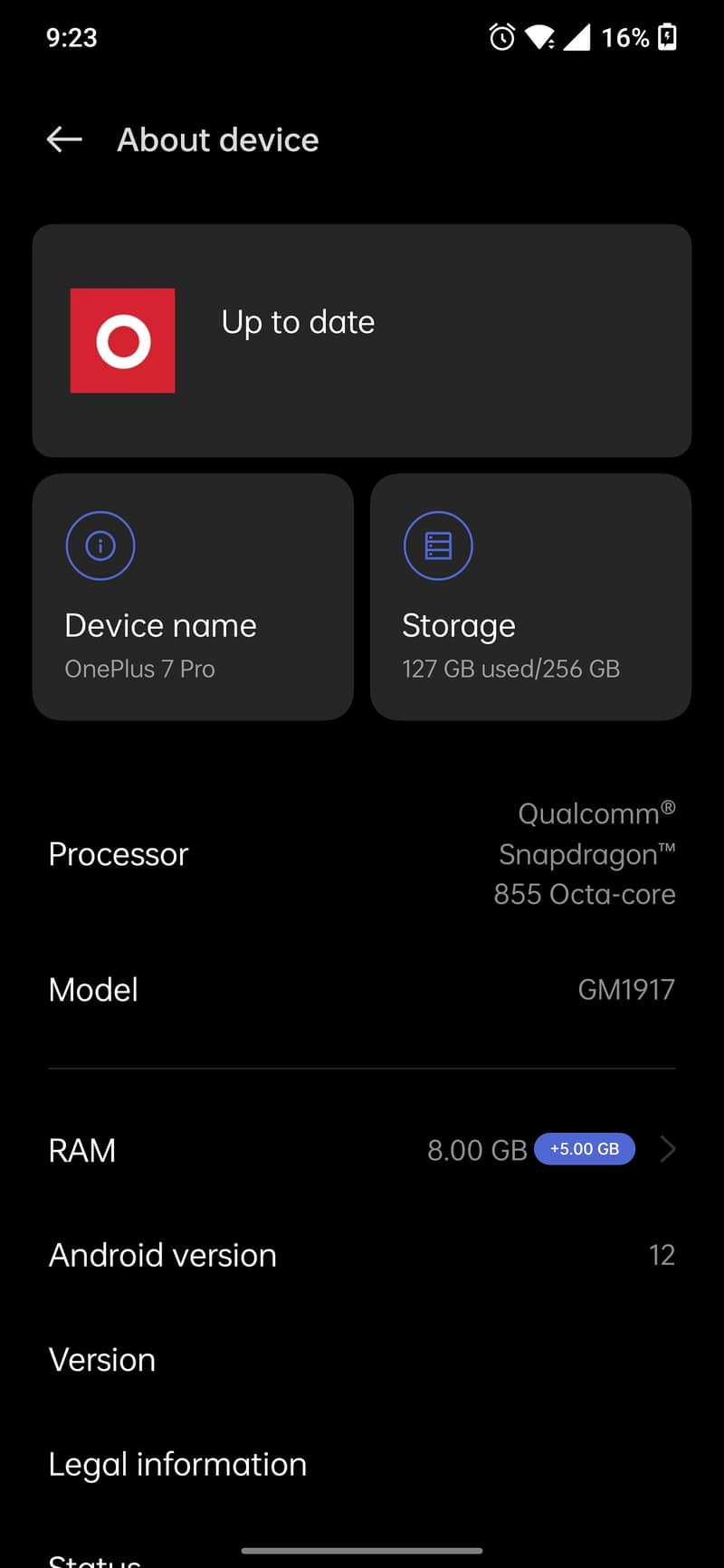 One Plus 7 Pro 0