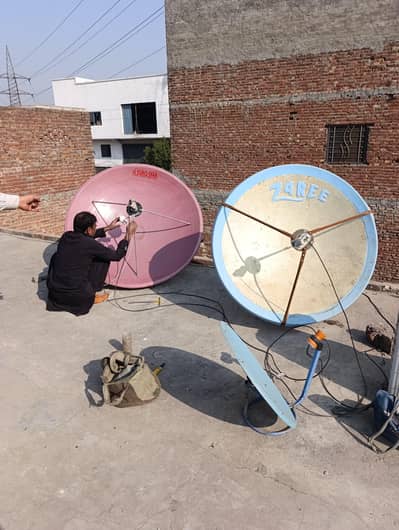 HD dish antenna sell service installation tv 03096614600