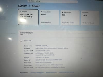 Lenovo ThinkBook 15-IML | Core i5 10th Gen | 12GB RAM | Radeon 2GB