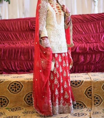 Bridal lehnga with kurty and beautiful Dopatta
