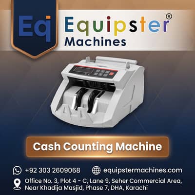 Cash Counting Machine / Note Counter Machine / Fake Note Detector