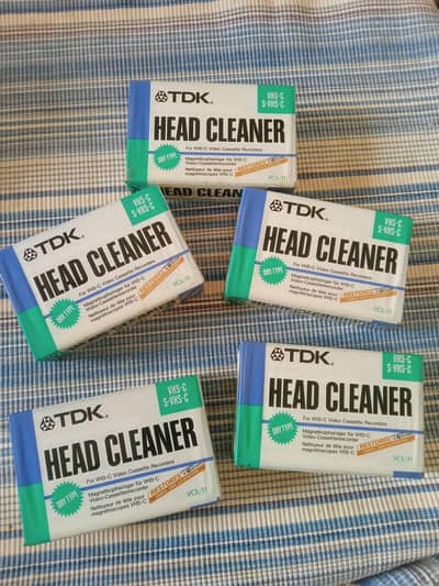 VHS-C HEAD CLEANER MINI CDR DVDR