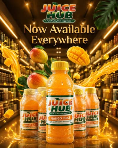 JUICE HUB PURE MANGO JUICE STANDARD Quality