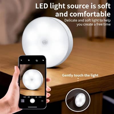 Pack of 5 Motion Sensor Light,Cabinet Light,Wall Light