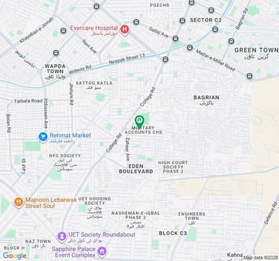 Reserve A Centrally Located Residential Plot Of 8 Marla In Military Accounts Housing Society