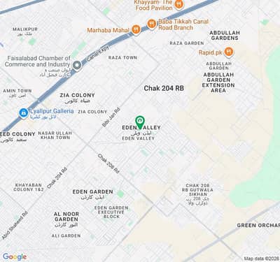 5 Marla plot available for sale in H Block Extension Eden valley Canal Road Fsd.