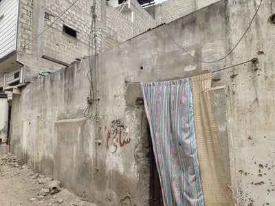 local ghar bana huwa he 2 kamro wala plot numa
